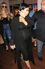 KIM and KHLOE KARDASHIAN Out for Dinner in San Diego 09/22/2015