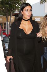 KIM and KHLOE KARDASHIAN Out for Dinner in San Diego 09/22/2015