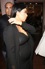 KIM and KHLOE KARDASHIAN Out for Dinner in San Diego 09/22/2015