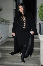 KIM KARDASHIAN Night Out and About in New York 09/14/2015