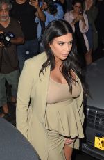 KIM KARDASHIAN Night Out in New York 09/10/2015