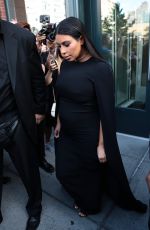 KIM KARDASHIAN Out and About in New York 09/06/2015