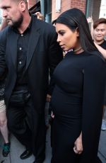 KIM KARDASHIAN Out and About in New York 09/06/2015