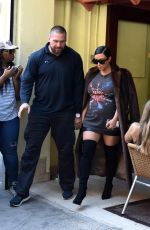 KIM KARDASHIAN Out and About in New York 09/15/2015