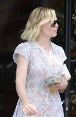 KIRSTEN DUNST Heading to a Studio in Toluca Lake 09/01/2015