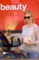 KIRSTEN DUNST Leaves CVS in Toluca Lake 09/03/2015