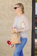 KIRSTEN DUNST Leaves CVS in Toluca Lake 09/03/2015