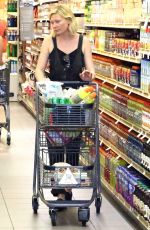 KIRSTEN DUNST Out Shopping in Los Angeles 09/07/2015