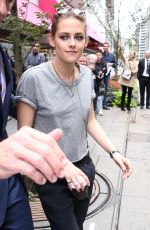 KRIISTEN STEWAR Arrives at Holt Renfrew at 2015 TIFF in Toronto 0/13/2015