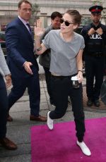KRIISTEN STEWAR Arrives at Holt Renfrew at 2015 TIFF in Toronto 0/13/2015