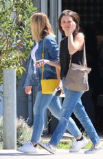 KRISTEN BELL and RACHEL BILSON in Jeans Out and About in Los Angeles 09/26/2015