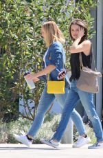 KRISTEN BELL and RACHEL BILSON in Jeans Out and About in Los Angeles 09/26/2015