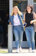 KRISTEN BELL and RACHEL BILSON in Jeans Out and About in Los Angeles 09/26/2015