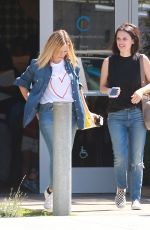KRISTEN BELL and RACHEL BILSON in Jeans Out and About in Los Angeles 09/26/2015