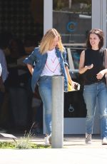 KRISTEN BELL and RACHEL BILSON in Jeans Out and About in Los Angeles 09/26/2015