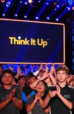 KRISTEN BELL at Think It Up Education Initiative Telecast in Santa Monica 09/11/2015