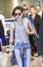 KRISTEN STEWART Arrives at Airport in Venice 09/04/2015