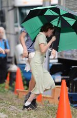 KRISTEN STEWART Arrives on the Set of New Woody Allen