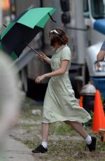 KRISTEN STEWART Arrives on the Set of New Woody Allen