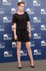 KRISTEN STEWART at Equals Photocall at 2015 Venice Film Festival