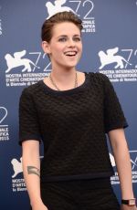 KRISTEN STEWART at Equals Photocall at 2015 Venice Film Festival