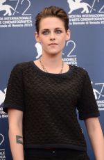 KRISTEN STEWART at Equals Photocall at 2015 Venice Film Festival