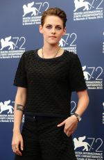 KRISTEN STEWART at Equals Photocall at 2015 Venice Film Festival