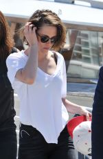 KRISTEN STEWART Leaves 2015 Venice Film Festival 09/06/2015