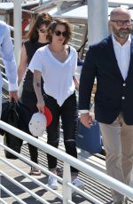 KRISTEN STEWART Leaves 2015 Venice Film Festival 09/06/2015