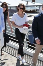 KRISTEN STEWART Leaves 2015 Venice Film Festival 09/06/2015