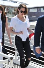 KRISTEN STEWART Leaves 2015 Venice Film Festival 09/06/2015