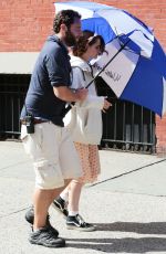 KRISTEN STEWART on the Set of New Woody Allen Movie in New York 09/21/2015