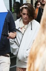 KRISTEN STEWART on the Set of New Woody Allen Movie in New York 09/21/2015