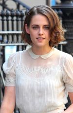 KRISTEN STEWART on the Set of New Woody Allen