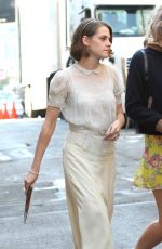 KRISTEN STEWART on the Set of New Woody Allen