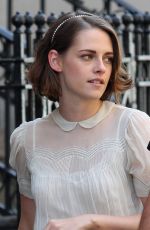 KRISTEN STEWART on the Set of New Woody Allen