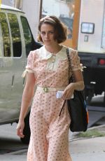 KRISTEN STEWART on the Set of New Woody Allen