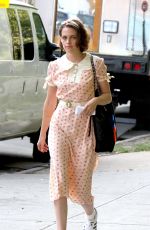 KRISTEN STEWART on the Set of New Woody Allen