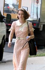 KRISTEN STEWART on the Set of New Woody Allen