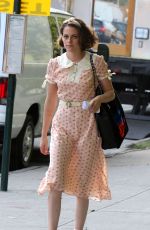 KRISTEN STEWART on the Set of New Woody Allen
