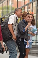 KRISTEN STEWART on the Set of Woody Allen New Movie in New York 09/21/2015