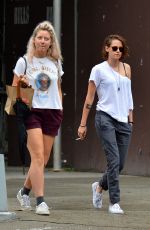 KRISTEN STEWART Out and About in Soho 09/11/2015