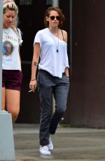 KRISTEN STEWART Out and About in Soho 09/11/2015