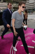 KRISTEN STEWART Out and About in Toronto 09/13/2015