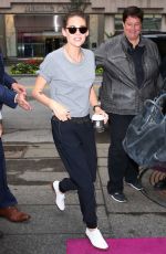 KRISTEN STEWART Out and About in Toronto 09/13/2015