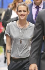 KRISTEN STEWART Out and About in Toronto 09/13/2015