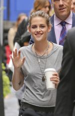 KRISTEN STEWART Out and About in Toronto 09/13/2015