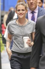 KRISTEN STEWART Out and About in Toronto 09/13/2015