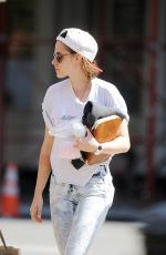 KRISTEN STEWART Out in New York 09/18/2015