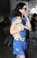 KRYSTEN RITTER Arrives at LAX Airport in Los Angeles 09/07/2015